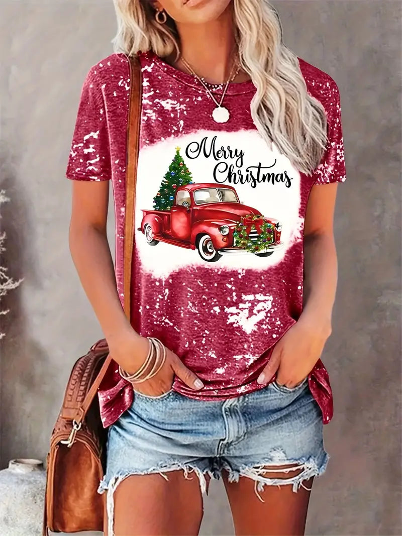 Kerst shirt "Merry Christmas"