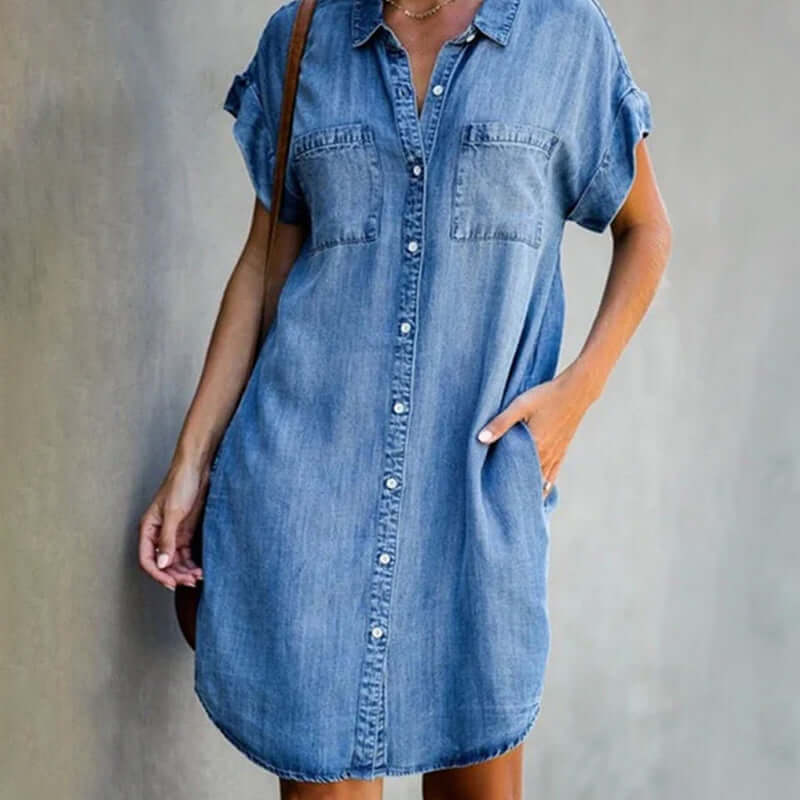 JENNY | Denim jurk