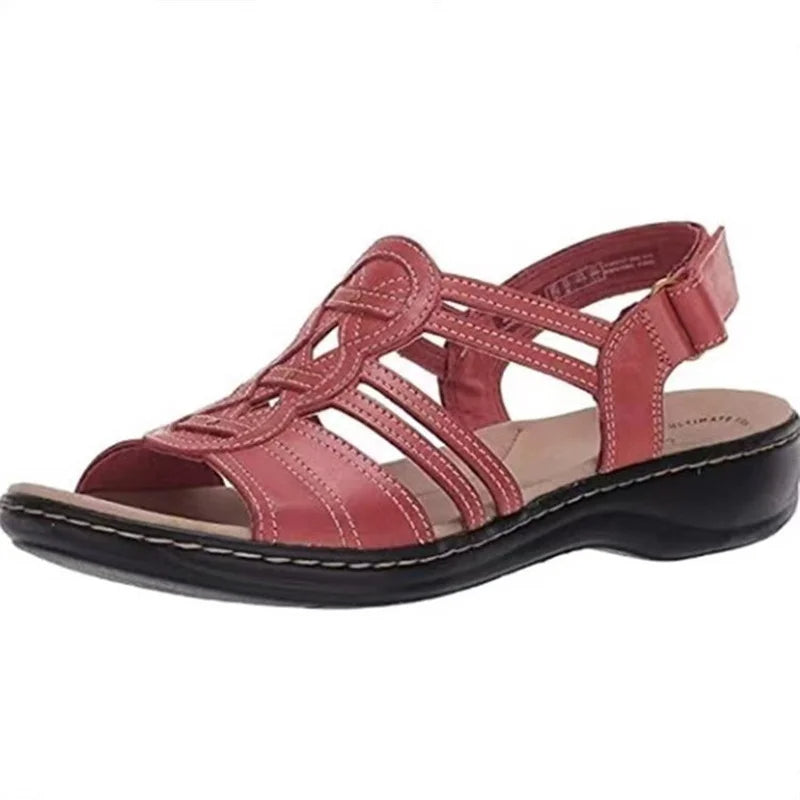 JOANNA | Open stijl riemdetail dames sandalen