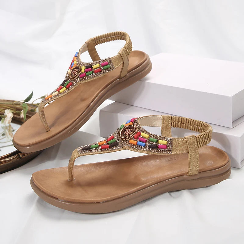 CHLOÉ | Platte sandalen in boho-stijl voor dames