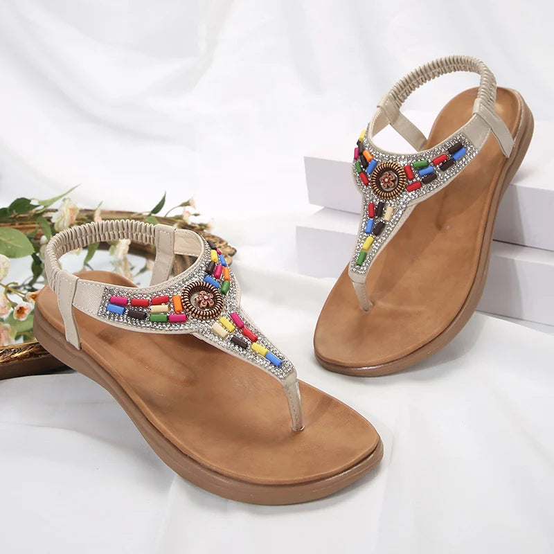 CHLOÉ | Platte sandalen in boho-stijl voor dames