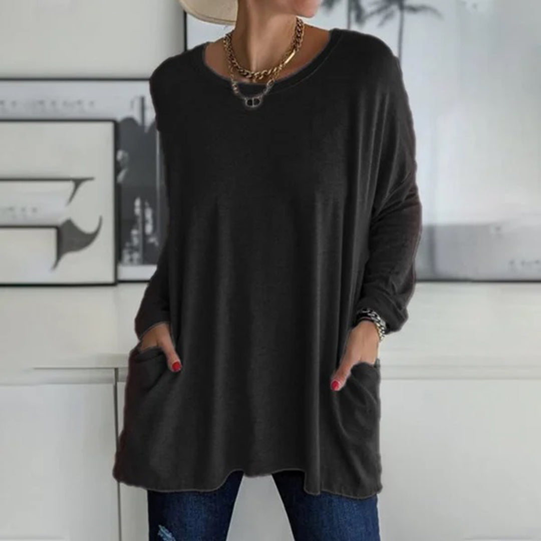 BRIELLE | Dames T-shirt met een relaxte pasvorm