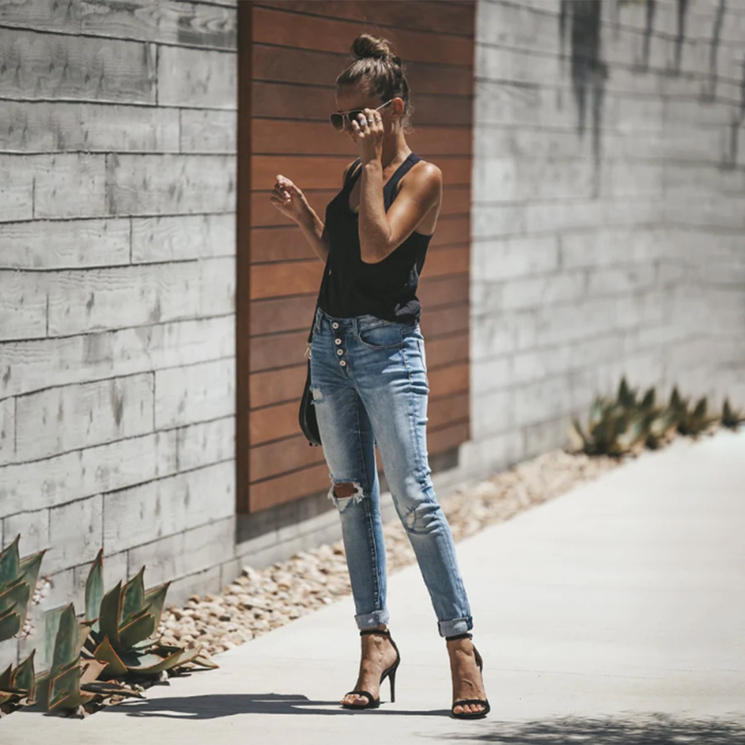 OFELIA | Distressed denim voor vrouwen