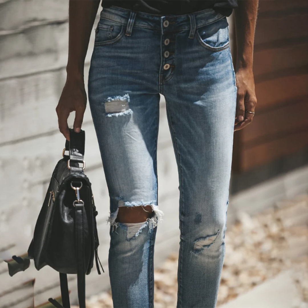 OFELIA | Distressed denim voor vrouwen