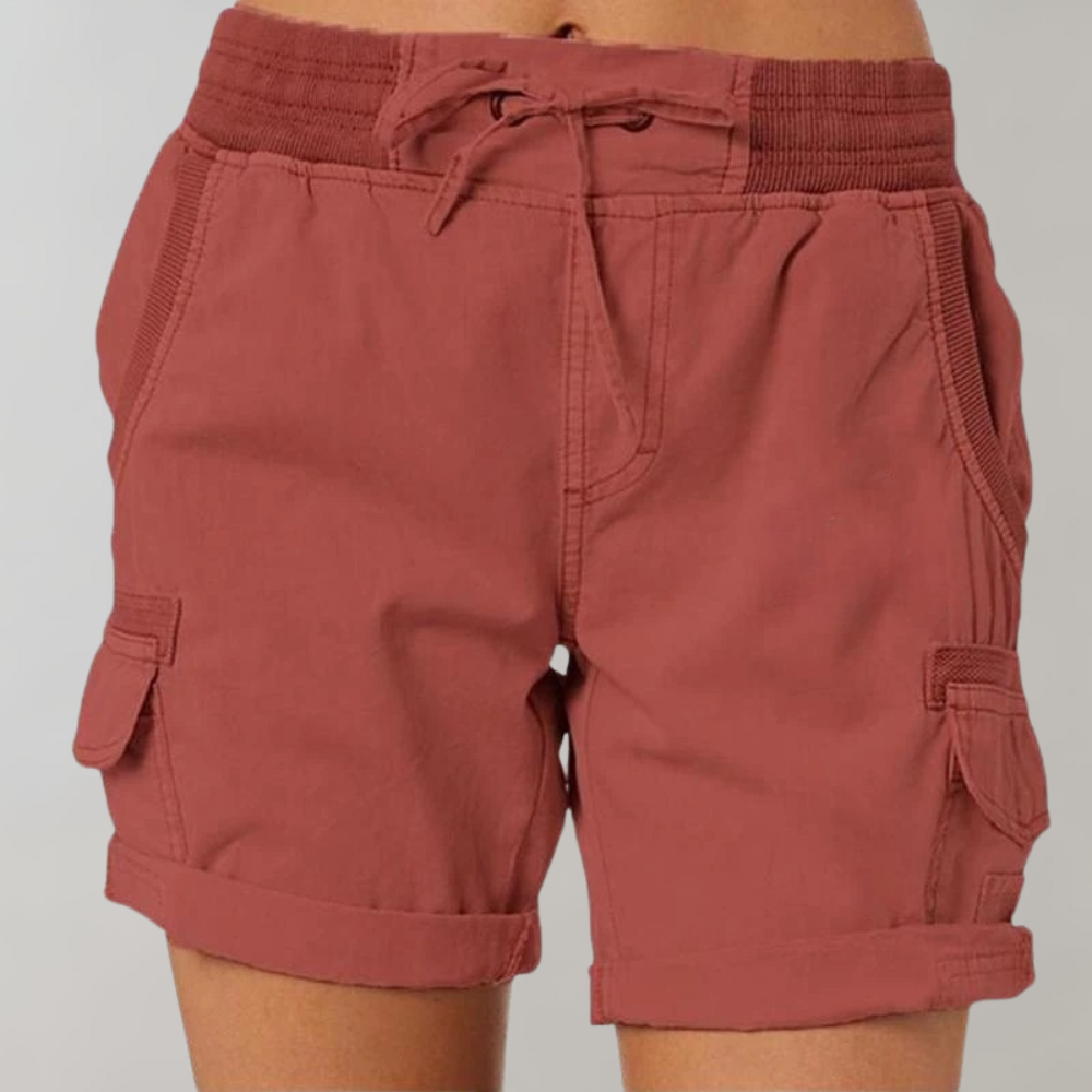 SERAPHINE | Verhoogde shorts met hoge taille voor dames