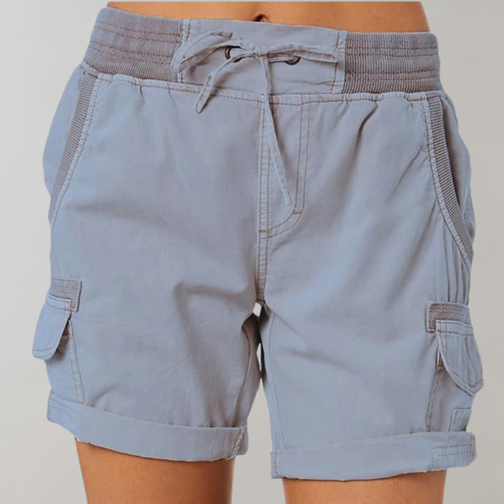 SERAPHINE | Verhoogde shorts met hoge taille voor dames