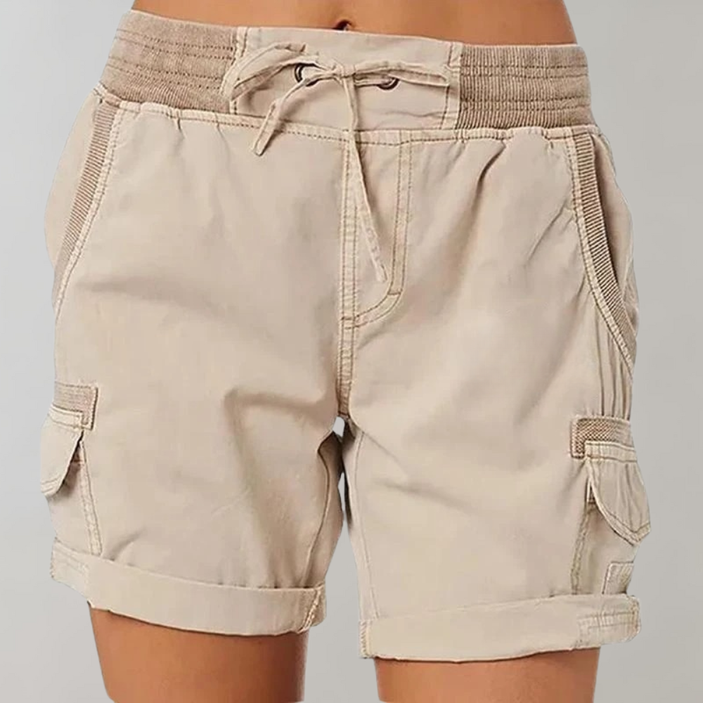 SERAPHINE | Verhoogde shorts met hoge taille voor dames