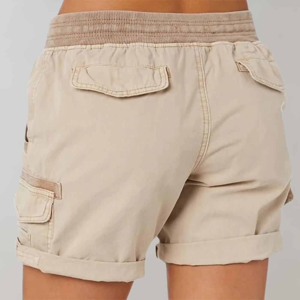 SERAPHINE | Verhoogde shorts met hoge taille voor dames