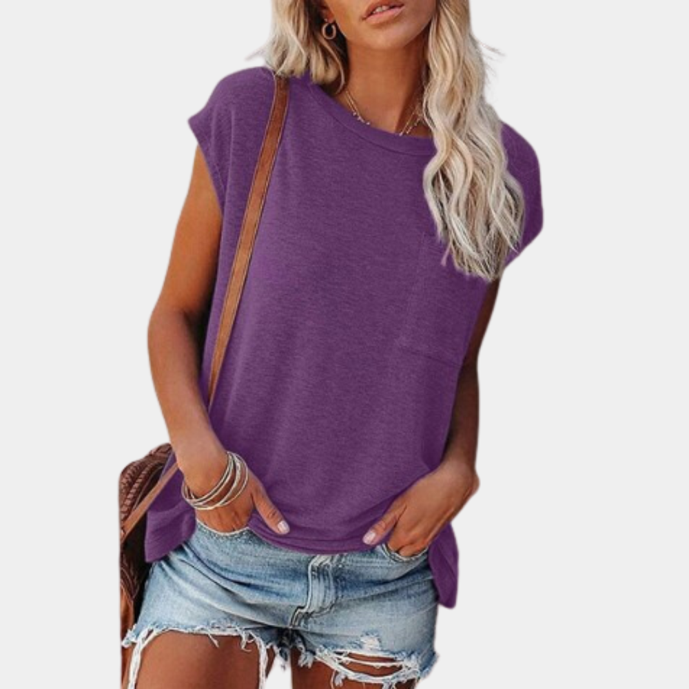 CAMY | Zomers T-shirt voor dames in een casual stijl