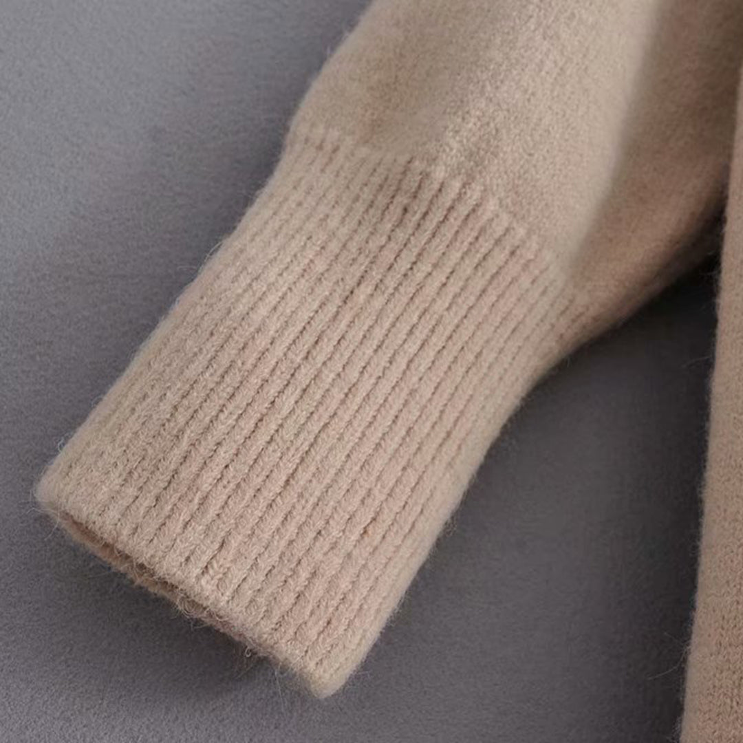 ZEINAB | Casual damesvestnylon,Acrylic,Mink Cashmere