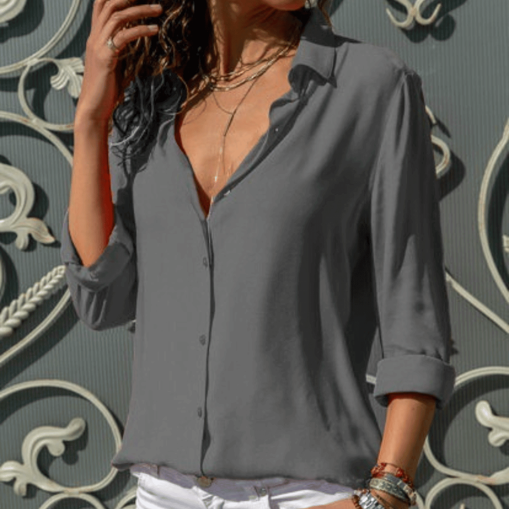 EZRA | Strak comfort blouse die chic definieert