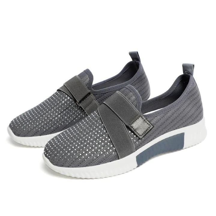 HAILEY | Orthopedische Slip-On Dames Sneakers met Klittenband