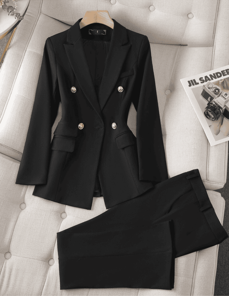 SCARLETT | Broek en blazer ensemble