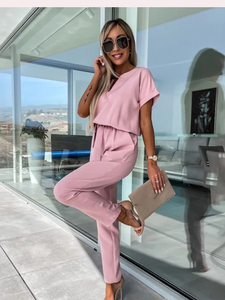 NONA Jumpsuit | Wijde-Pijpen Zomer Jumpsuit