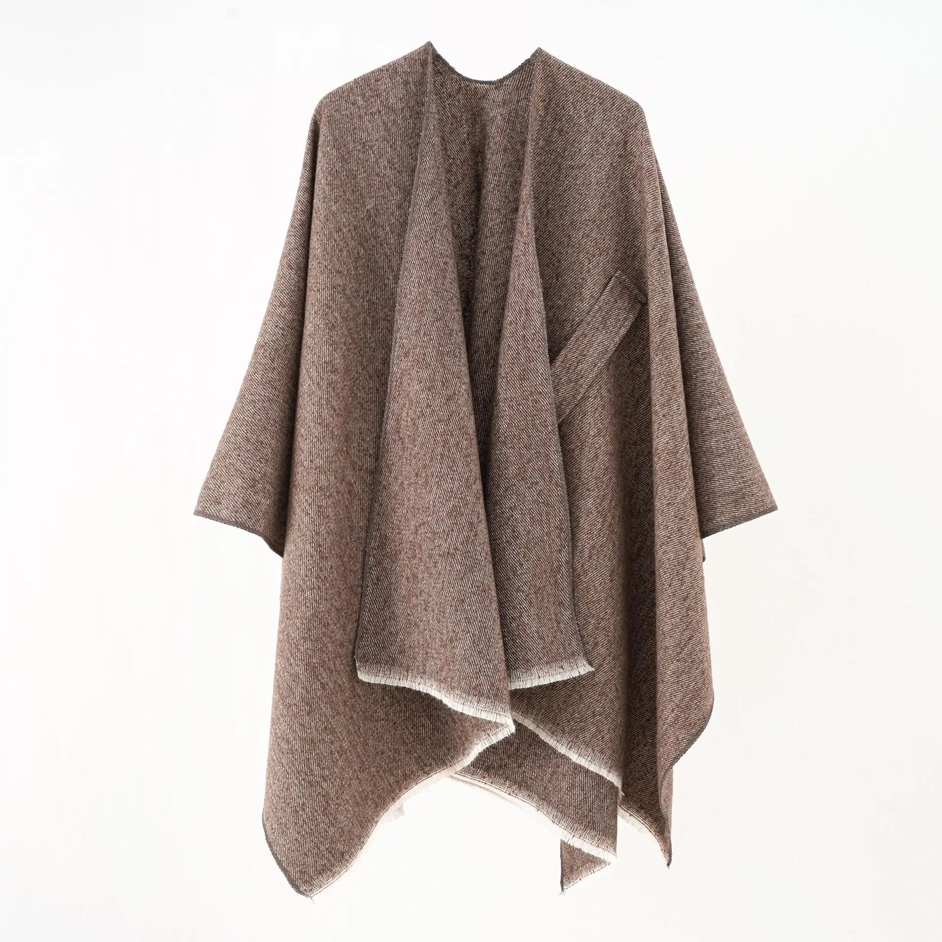 Mia Kasjmier Poncho | Retro & Stijlvol