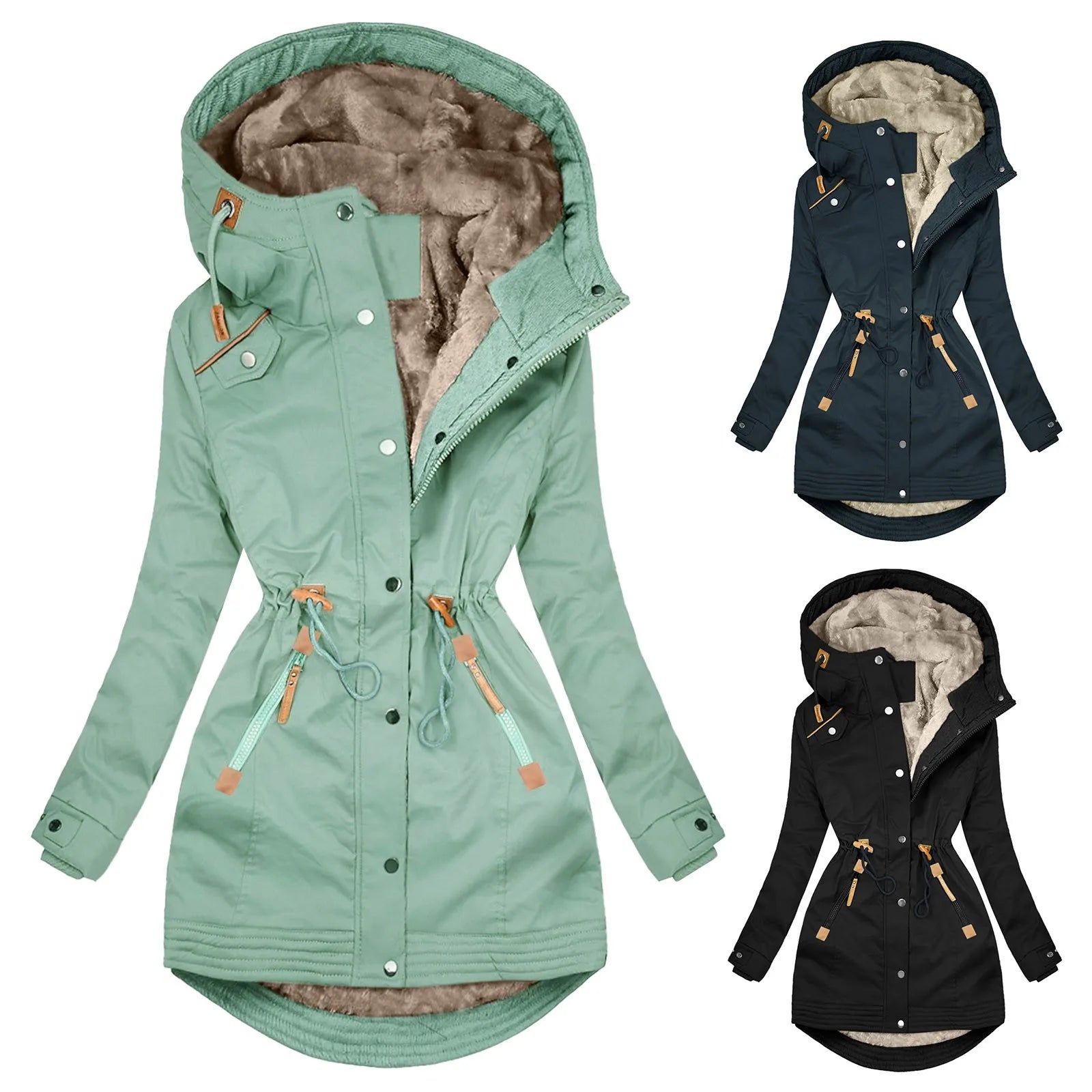 Lotte - Weerbestendig dames parka jack