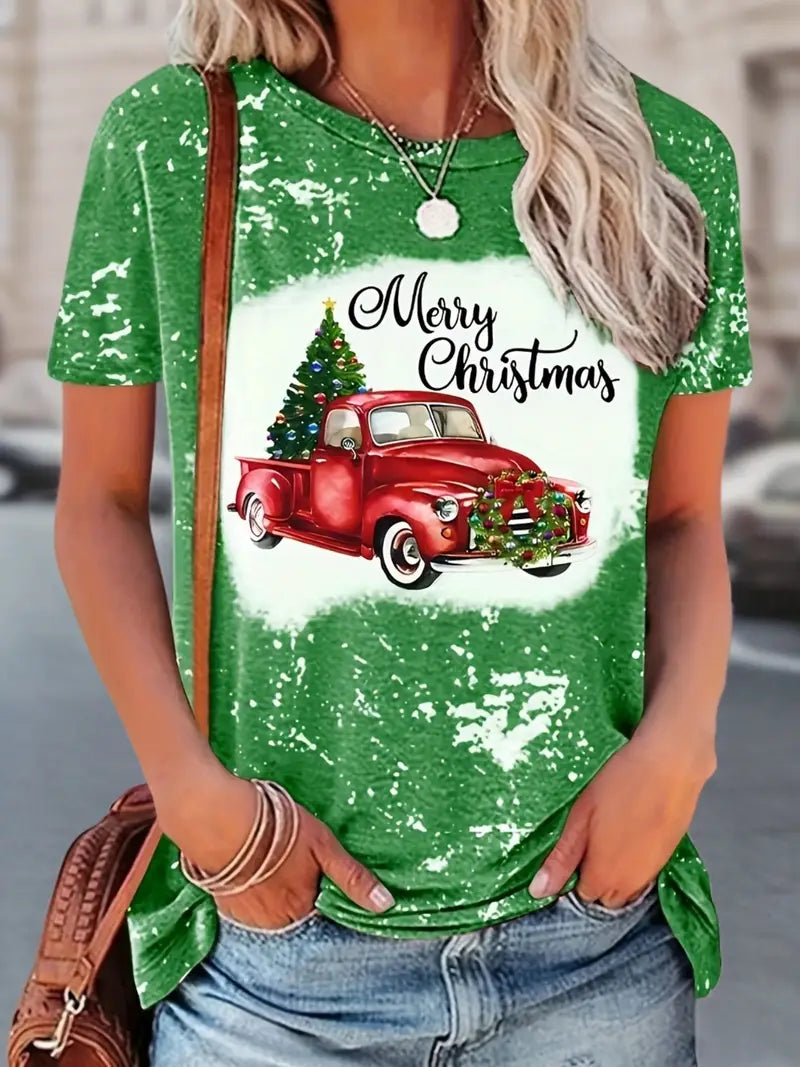 Kerst shirt "Merry Christmas"