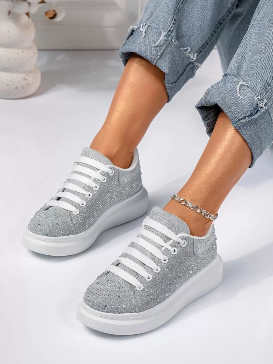 Christy - Stijlvolle Glitter Sneakers