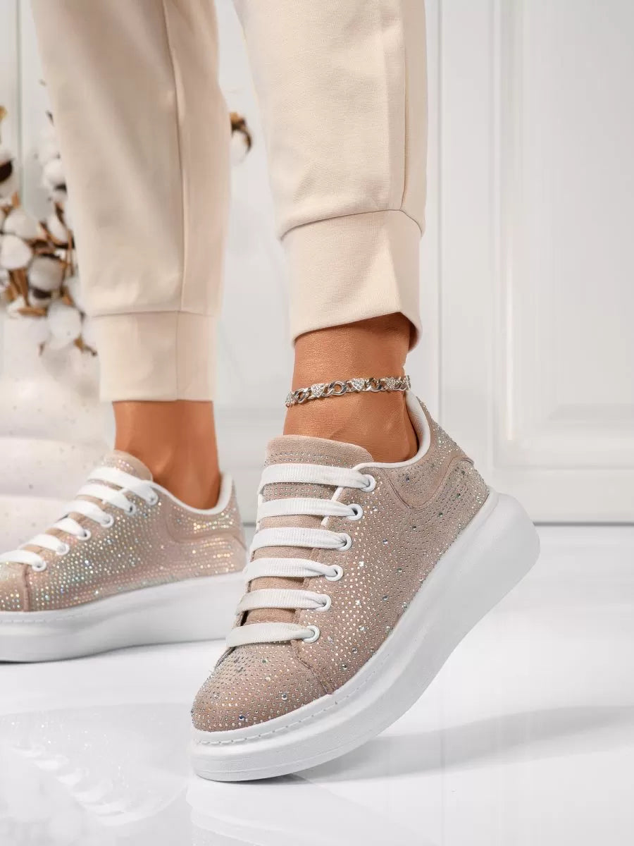 Christy - Stijlvolle Glitter Sneakers