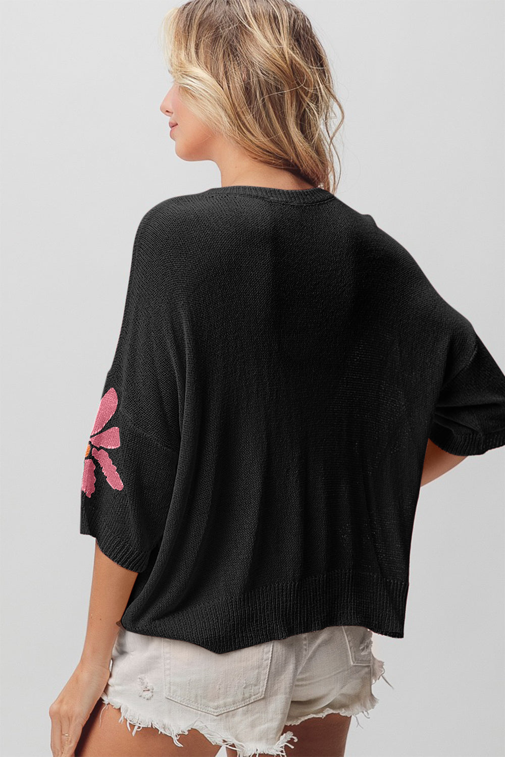 LONDYN | Sweater met bloemenpatroon