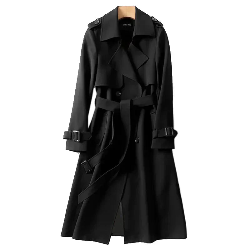 Rosalie - Stijlvolle Dames Trenchcoat voor Herfst & Winter