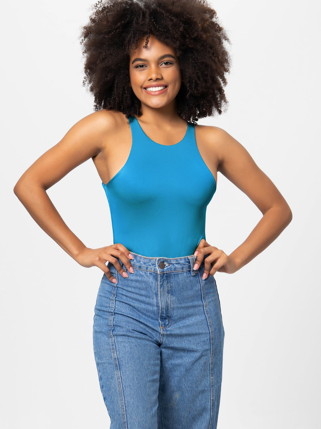 SADIE | Klassieke Ronde Hals Bodysuit